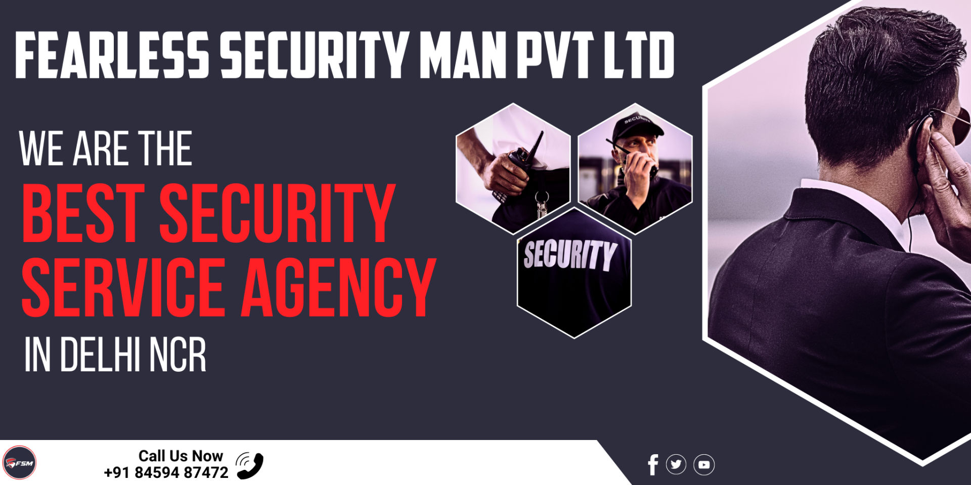 Best Security Services In Delhi NCR-Fearless Security Man Pvt Ltd